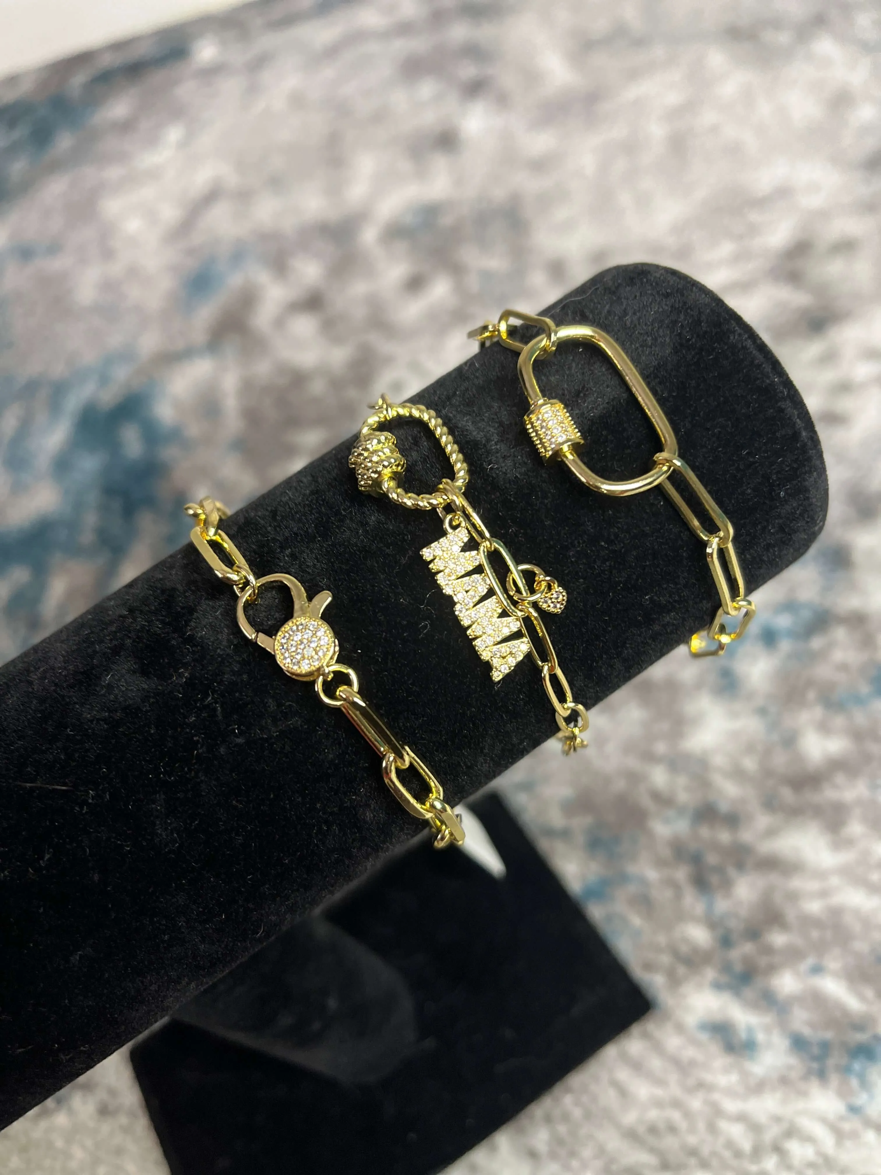 Mama Chain Link Bracelet