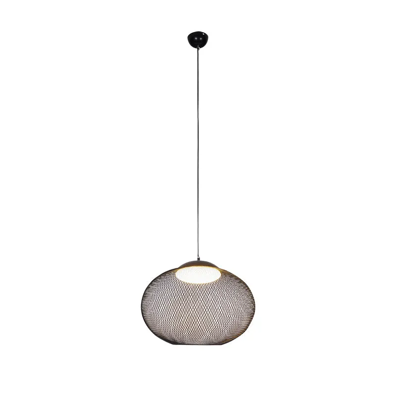 Metallic Meshwork Pendant Lamp