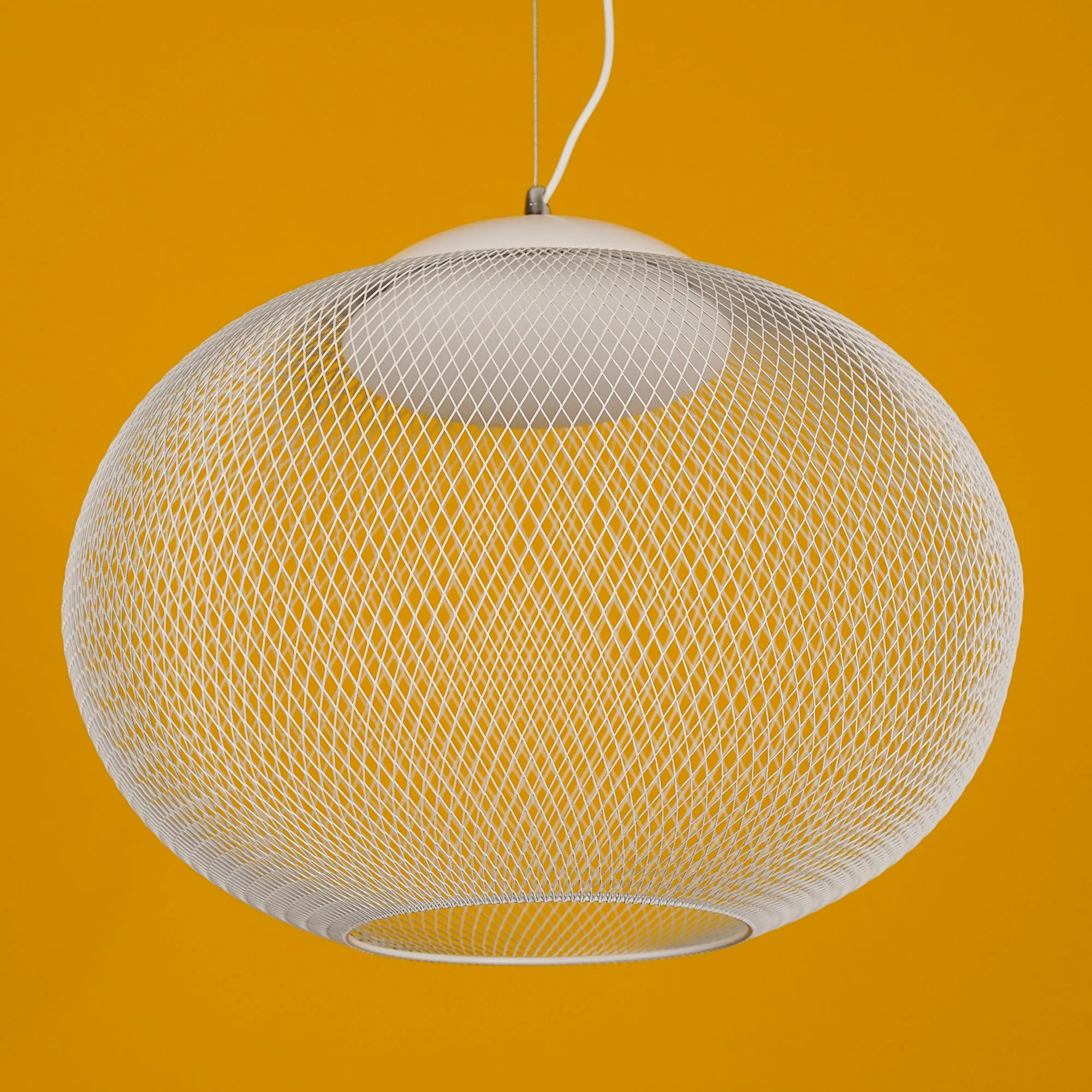 Metallic Meshwork Pendant Lamp