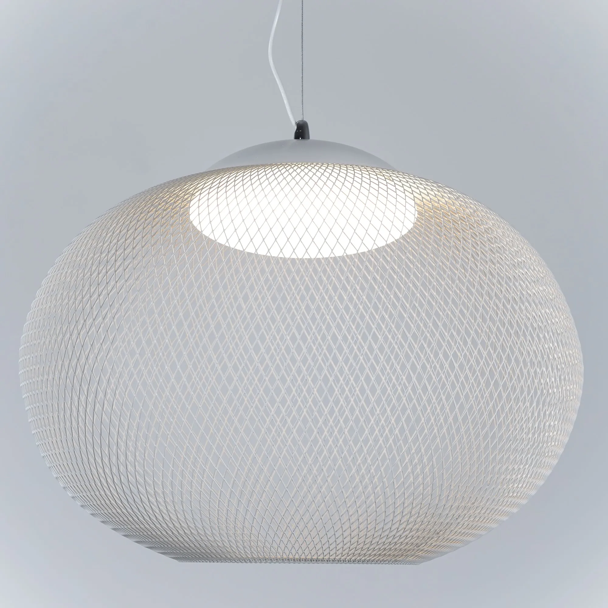 Metallic Meshwork Pendant Lamp