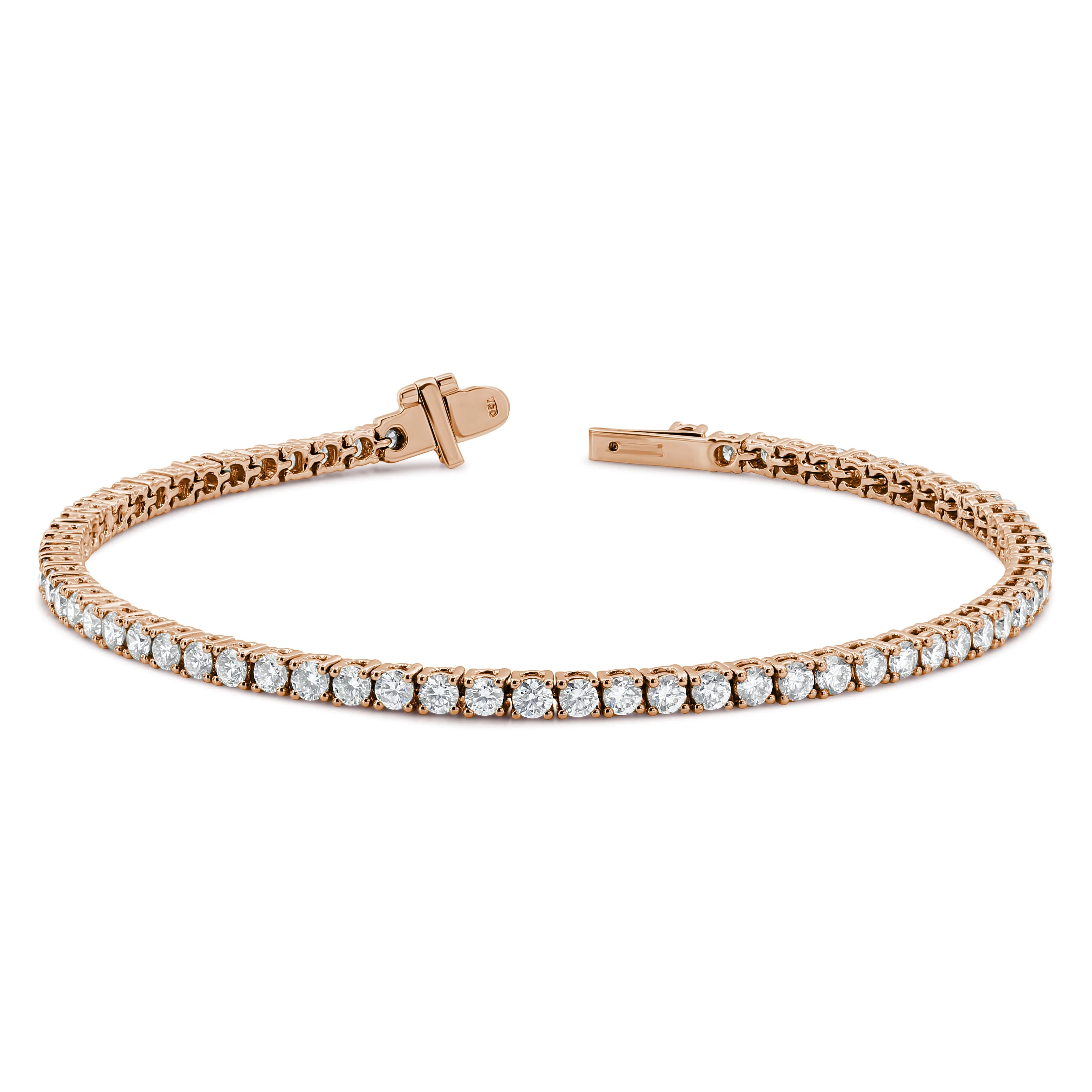 Natural Diamond tennis bracelet