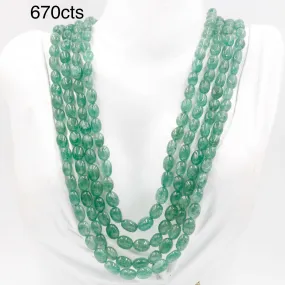 Natural Green Quartz Gemstone Necklace Beaded Quartz Necklace Aventurine Quartz  NecklaceGreen Quartz Indian Necklace Green Quartz Sarafa SKU 6143024