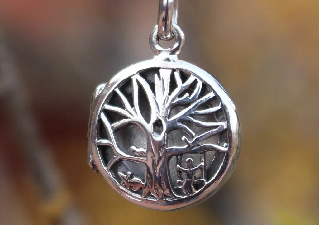 Nature's Love Tree of Life Sterling Silver Pendant Box