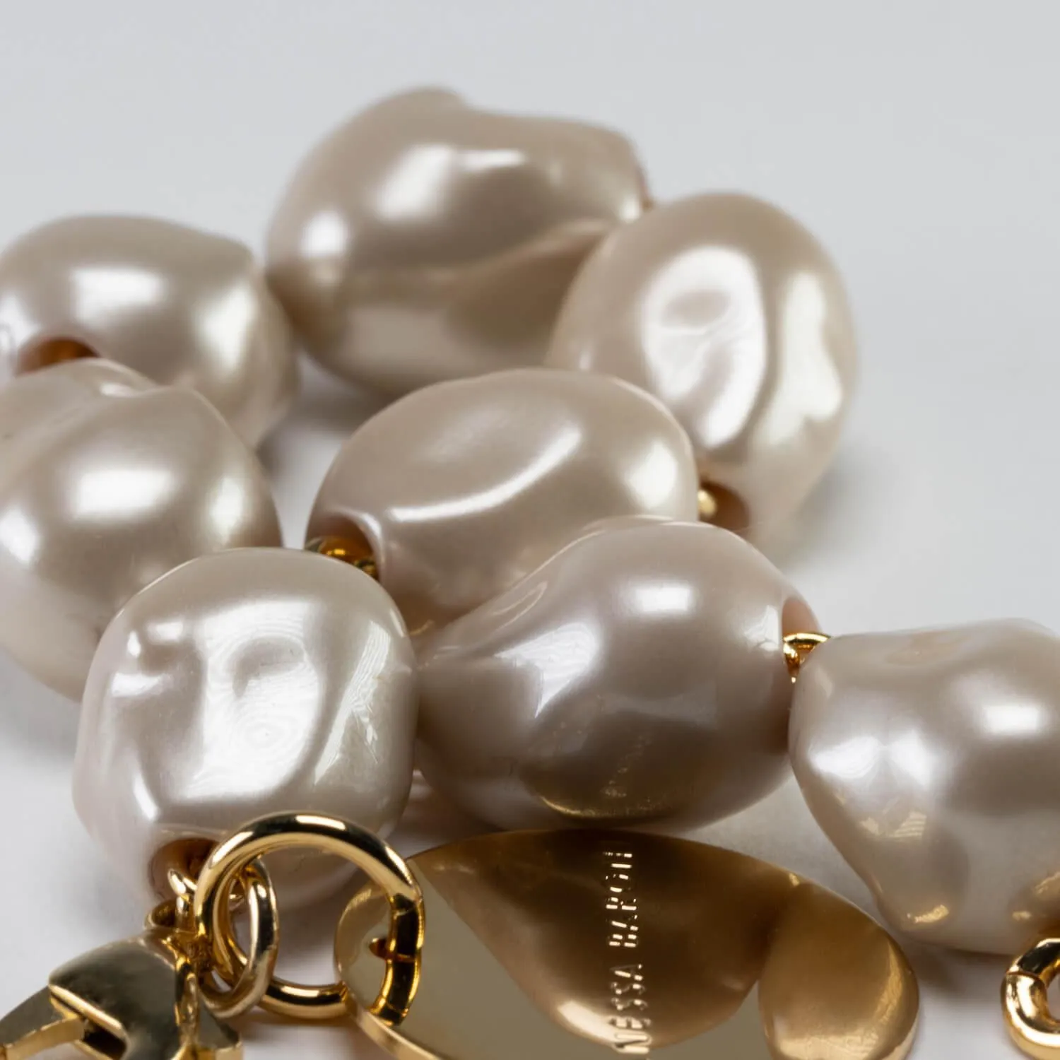 Organic Pearl Bracelet Champagner Pearl