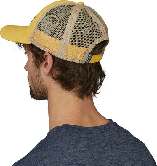 Patagonia P-6 Logo Lopro Trucker Hat Surfboard Yellow | Buy Patagonia P-6 Logo Lopro Trucker Hat Surfboard Yellow here | Outnorth