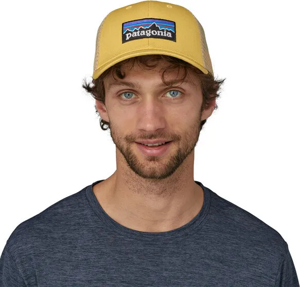 Patagonia P-6 Logo Lopro Trucker Hat Surfboard Yellow | Buy Patagonia P-6 Logo Lopro Trucker Hat Surfboard Yellow here | Outnorth