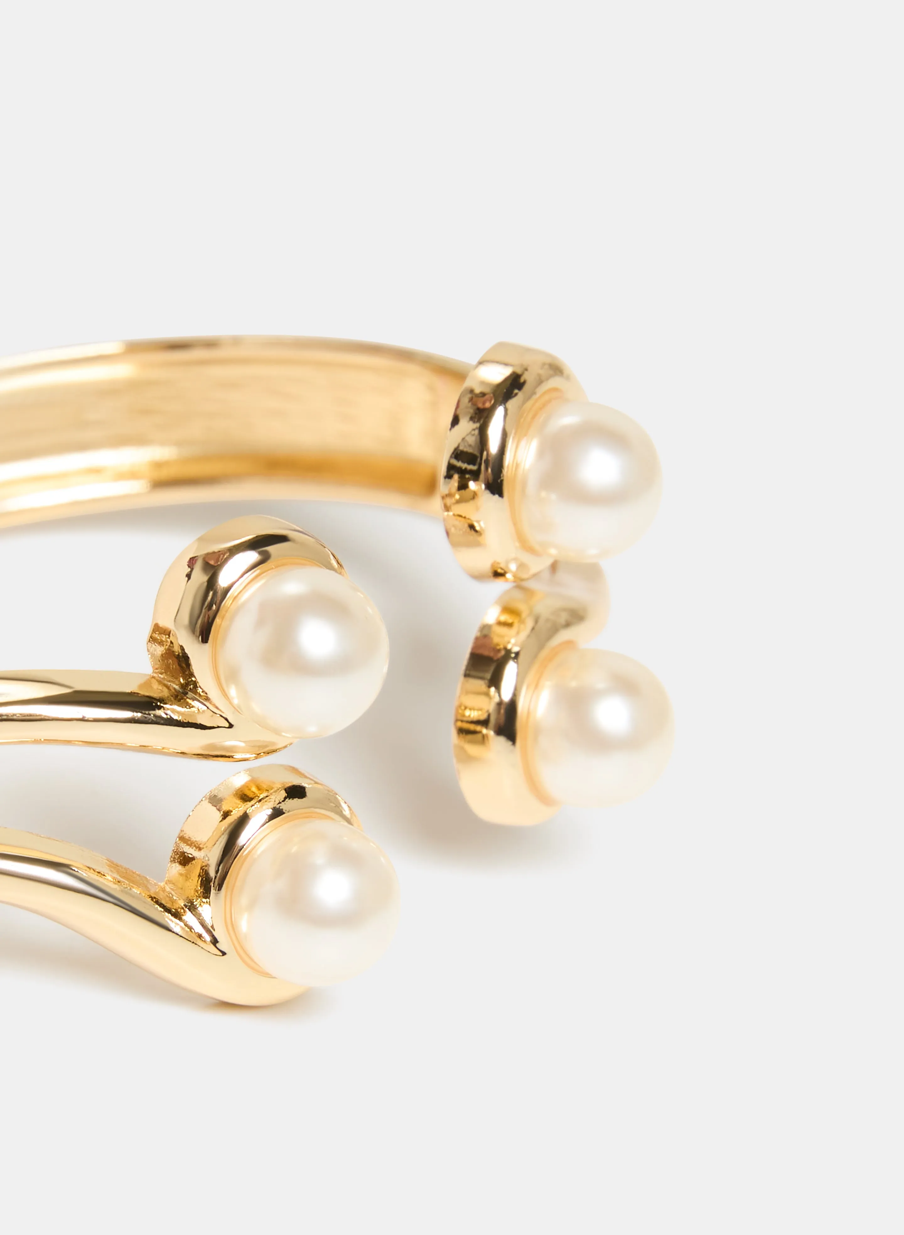 Pearl Cluster Bangle