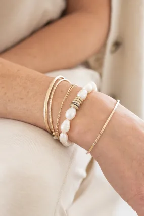 Pearl Sigma Bracelet