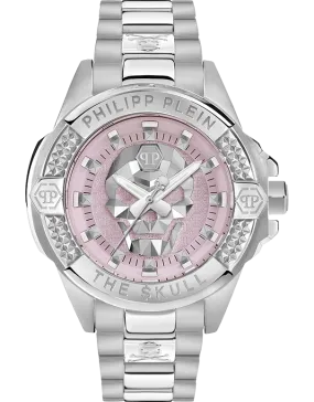 Philipp Plein - Quartz Skull Pink Dial 41mm Watch - PWNAA1423 - 788089