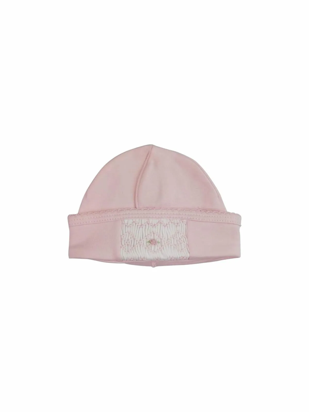 Pink Smocked Hat