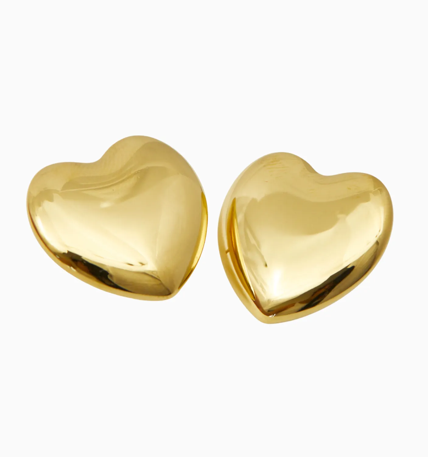 Puffy Heart Earrings