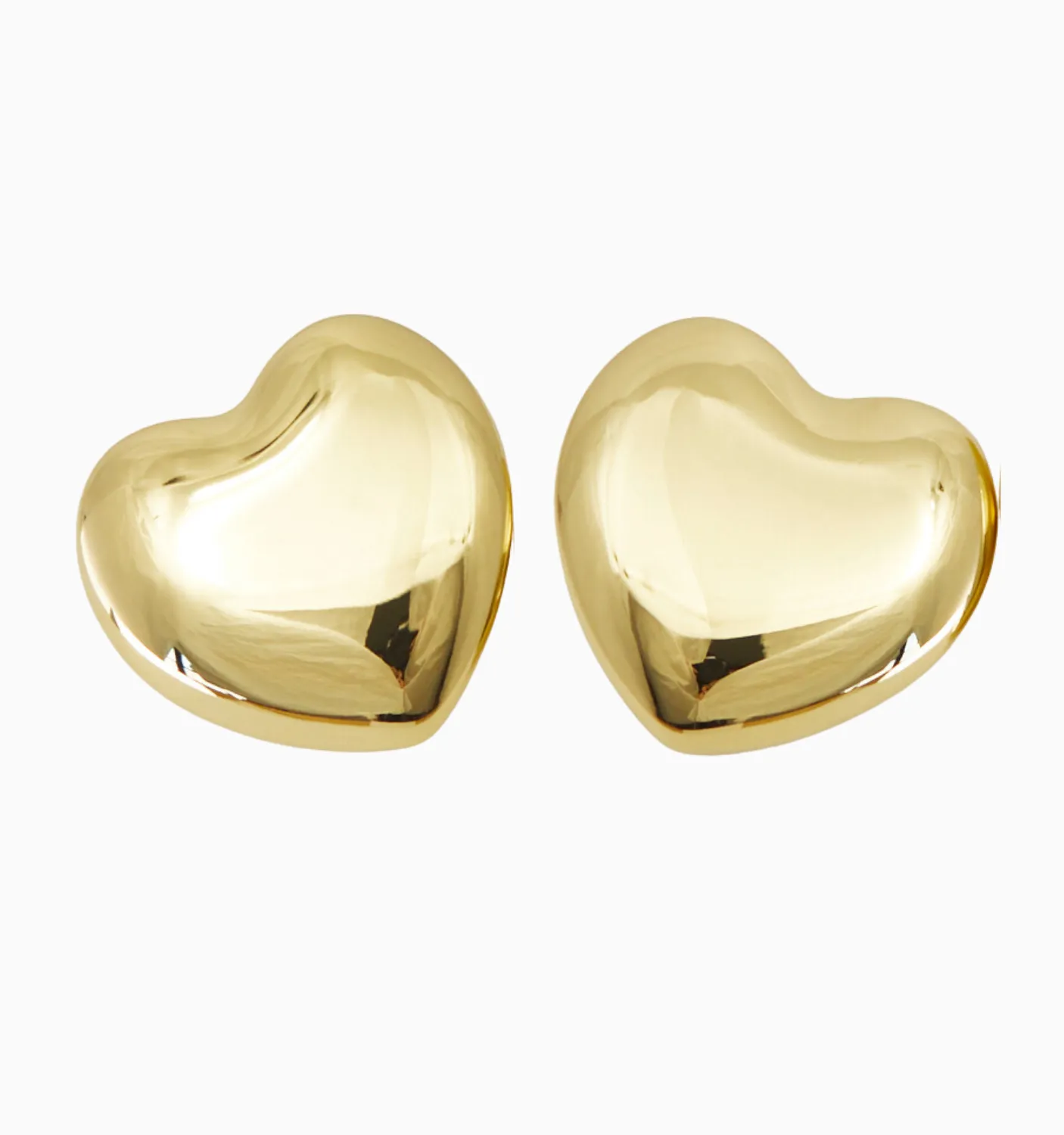 Puffy Heart Earrings