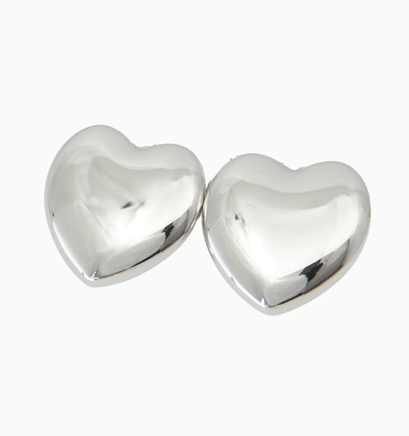 Puffy Heart Earrings