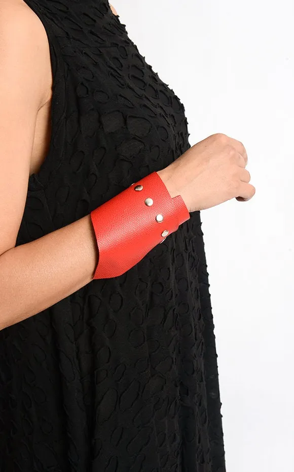 Red Oversize Cuff