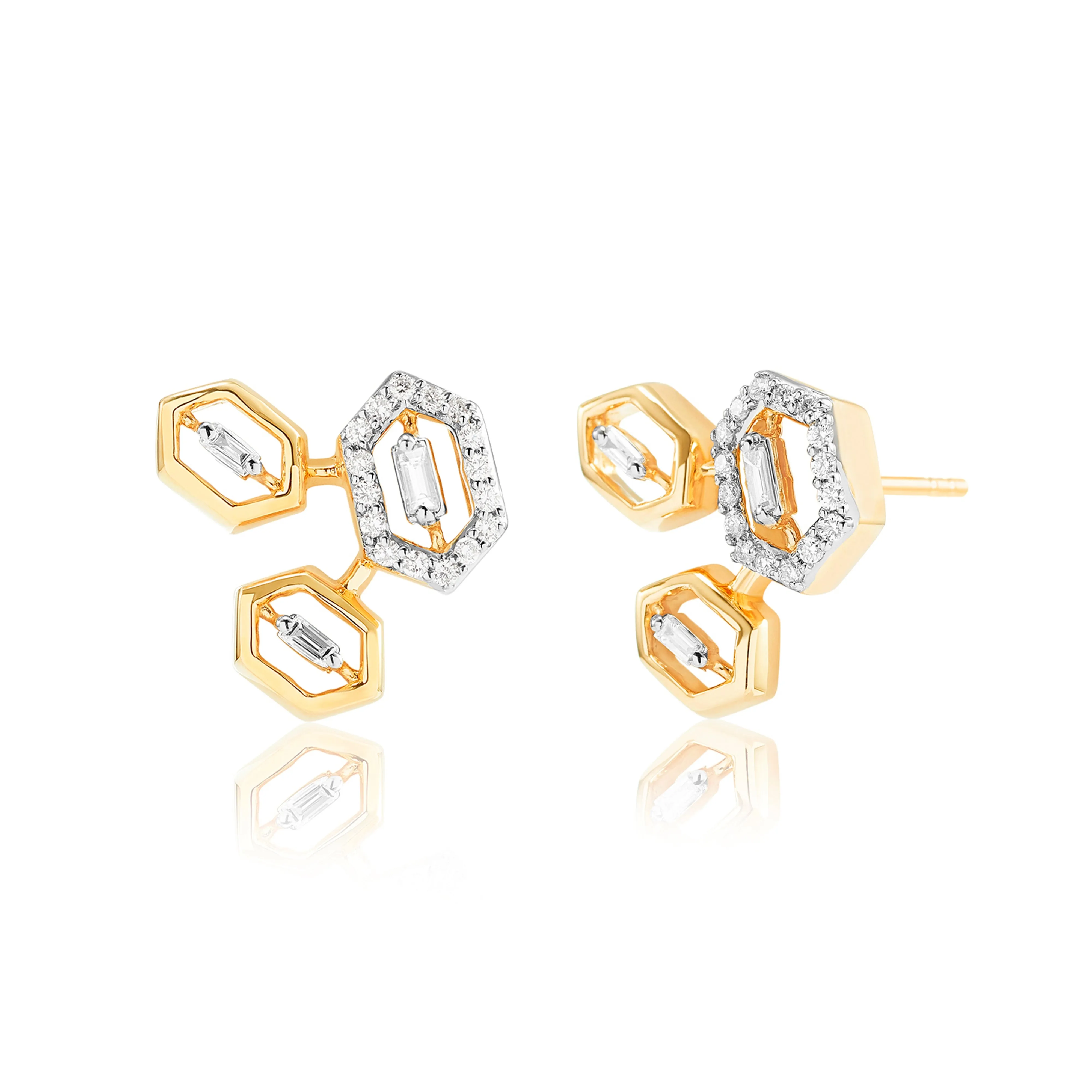 Regalia Caius Diamond Earrings*