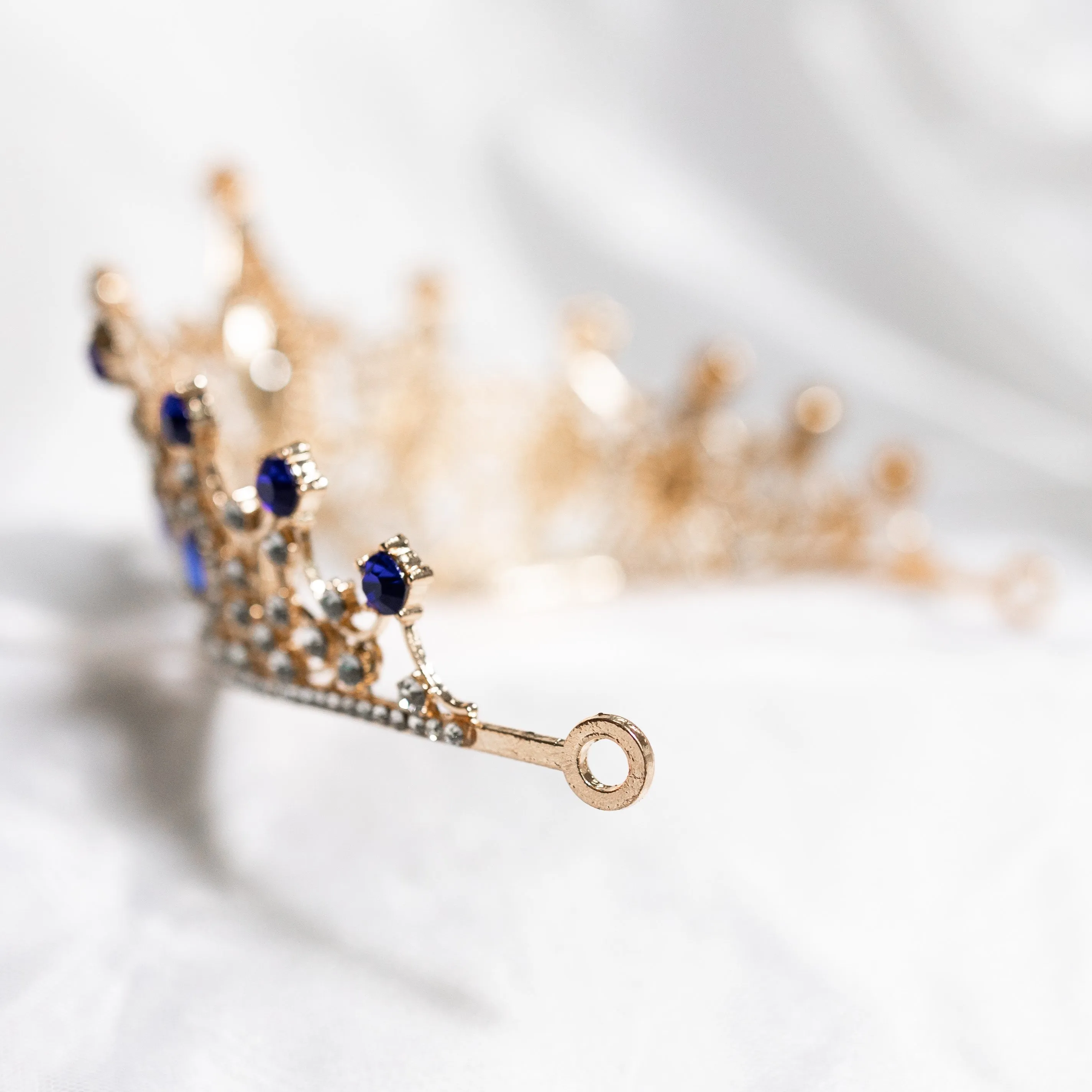 Regina's Tiara in Blue & Gold