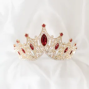 Regina's Tiara in Red and Gold