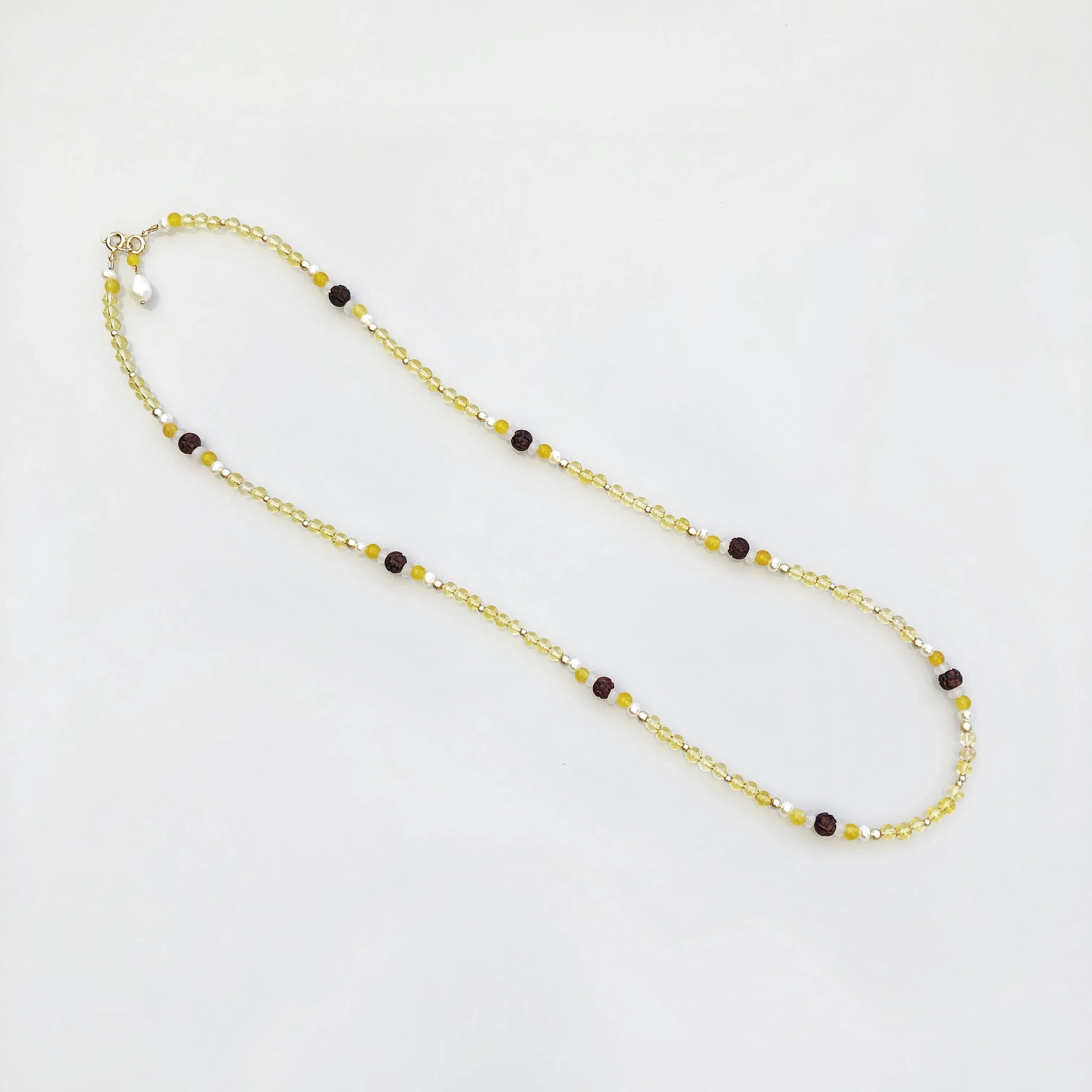 Return to Origin Beaded Crystal Necklace