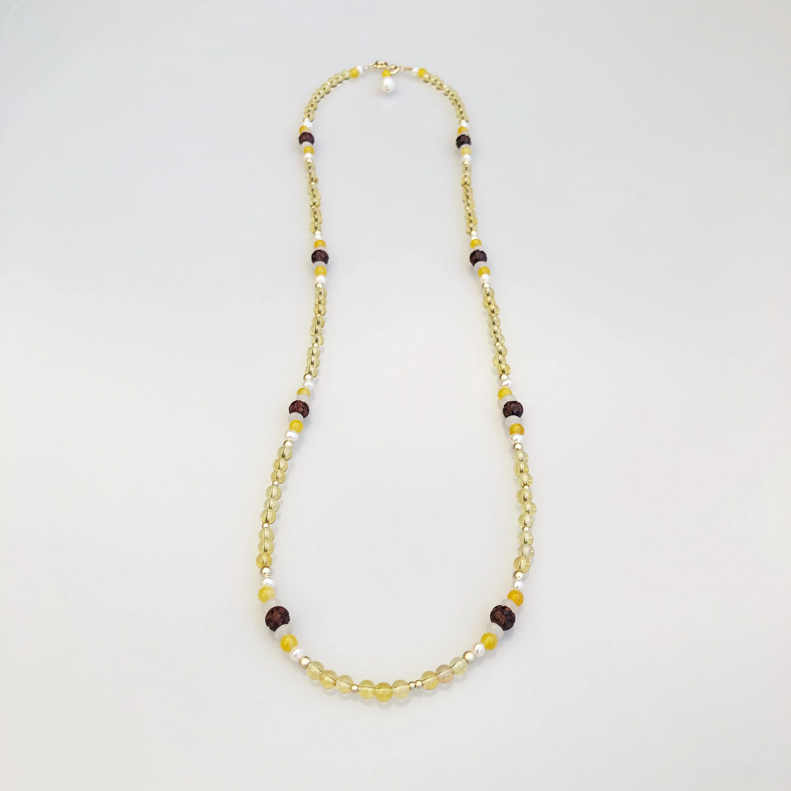 Return to Origin Beaded Crystal Necklace