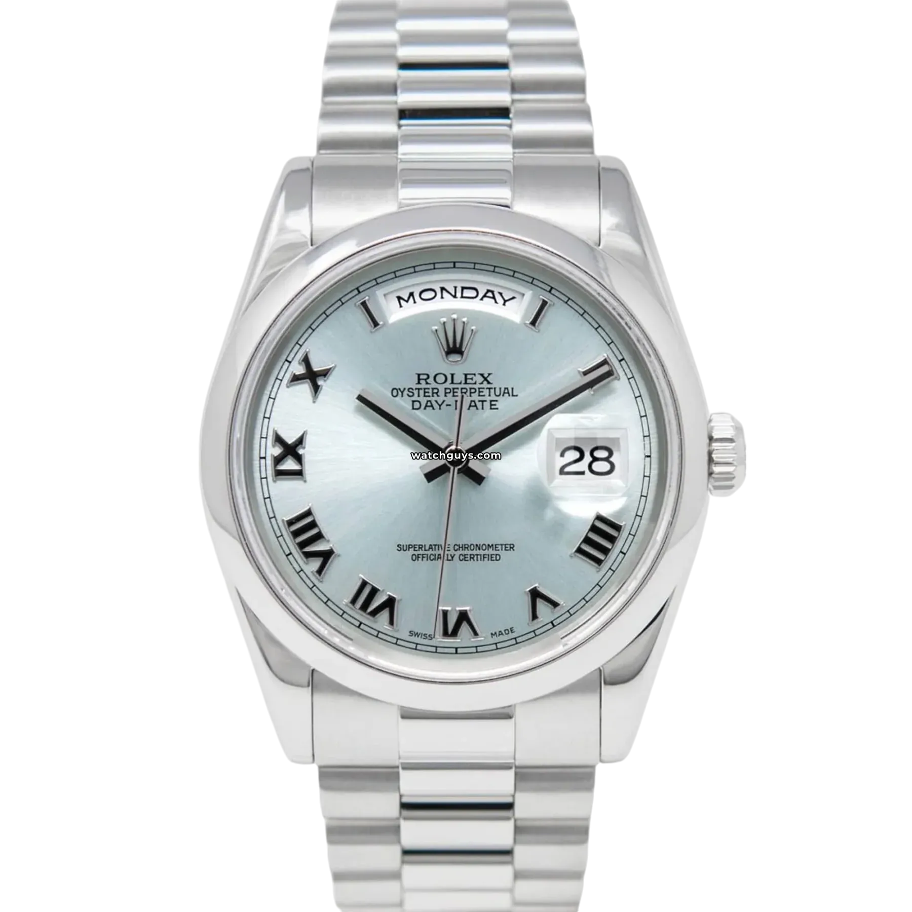 Rolex Day-Date 118206 Platinum