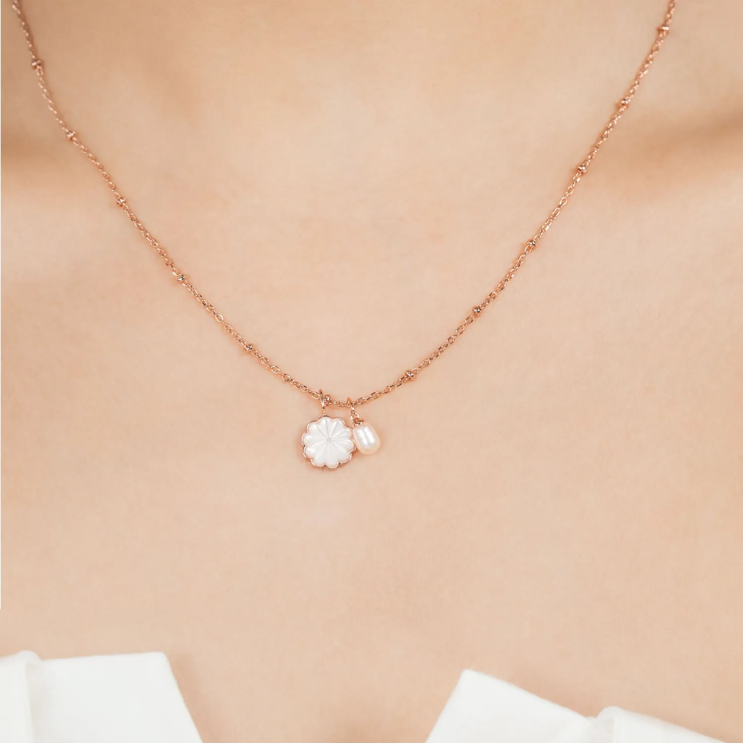 Rose Gold Coco Necklace