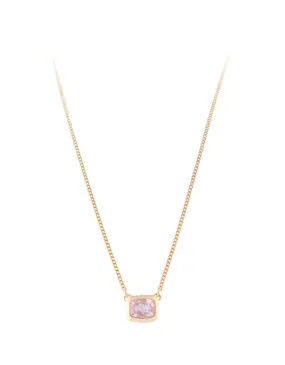 Rose Quartz Deco Necklace