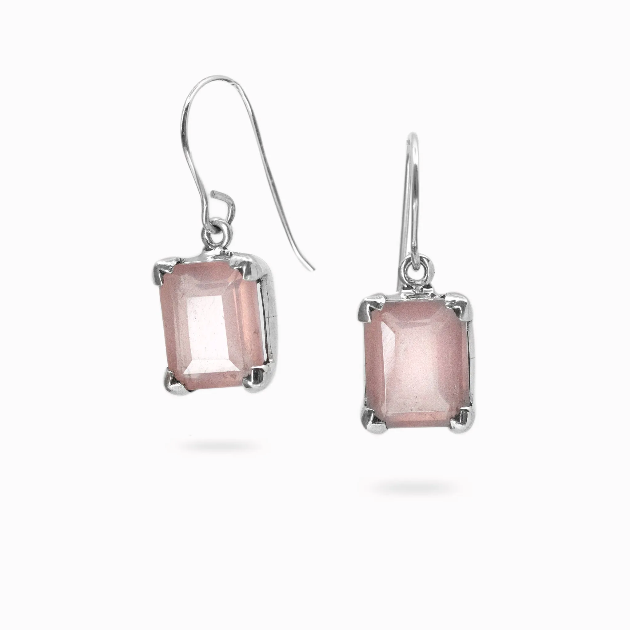 Rose Quartz Earrings