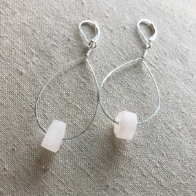 Rose Quartz Earrings