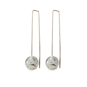 SALE! Long Balance Tourmalinated Quartz Earrings by Raquel Paiz