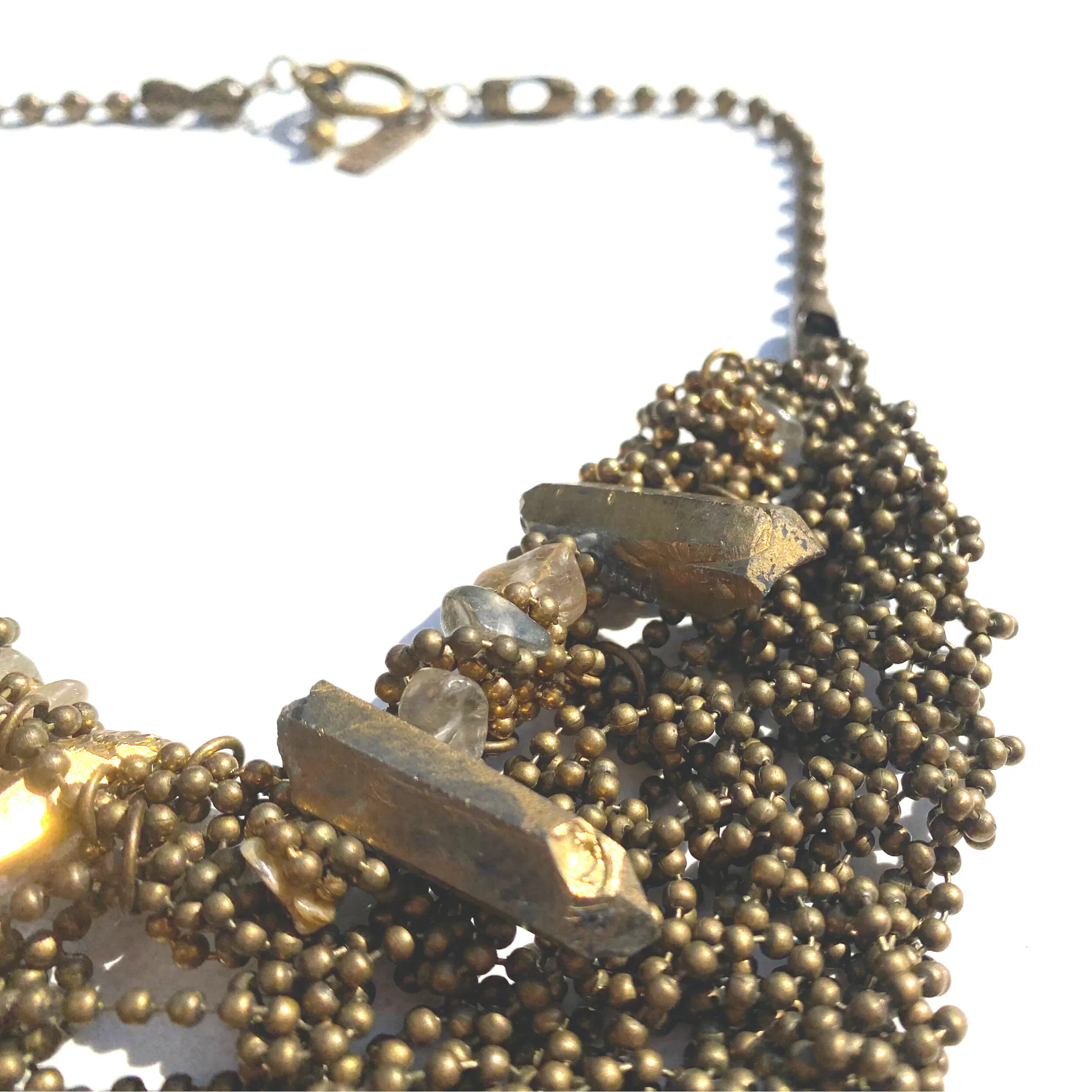 Sea Change Bronze Hanky Necklace