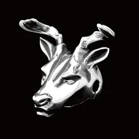 Silver Buck Bead (Charm Only)