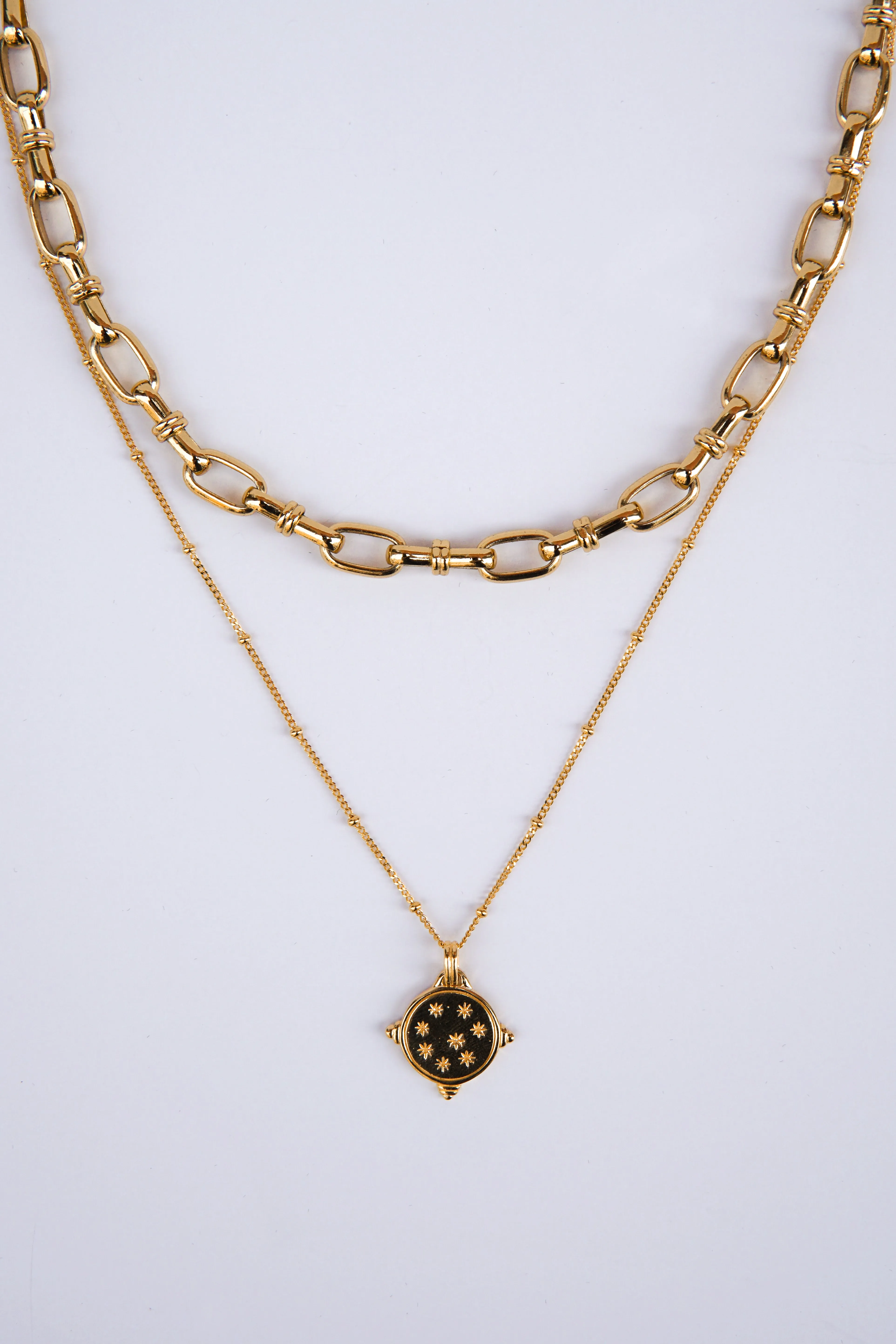 Sky Full Of Stars Necklace Gold Plated