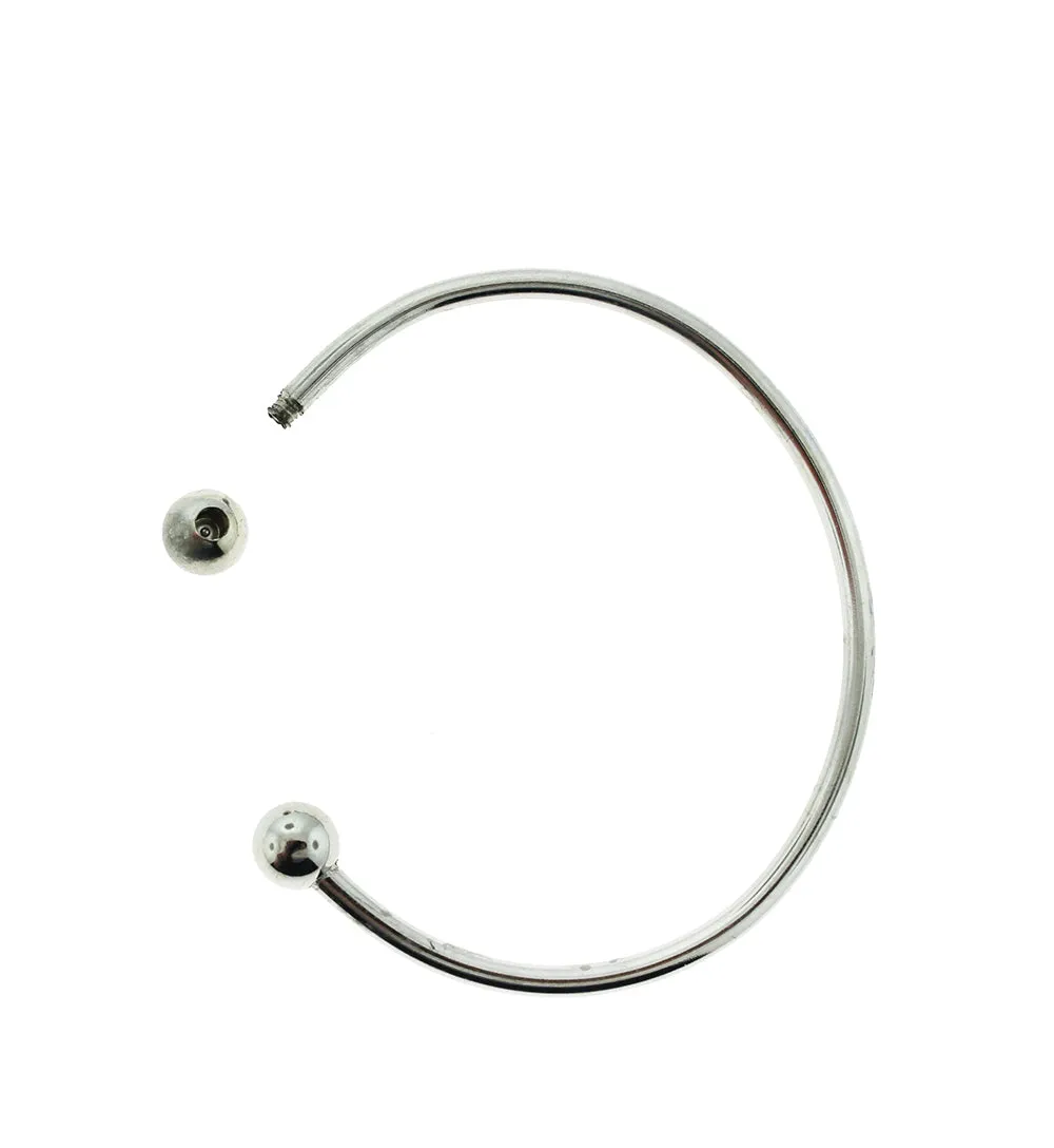 Stainless Steel Cuff Bangle - 61mm ID - Choose Your Quantity!