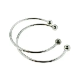 Stainless Steel Cuff Bangle - 61mm ID - Choose Your Quantity!