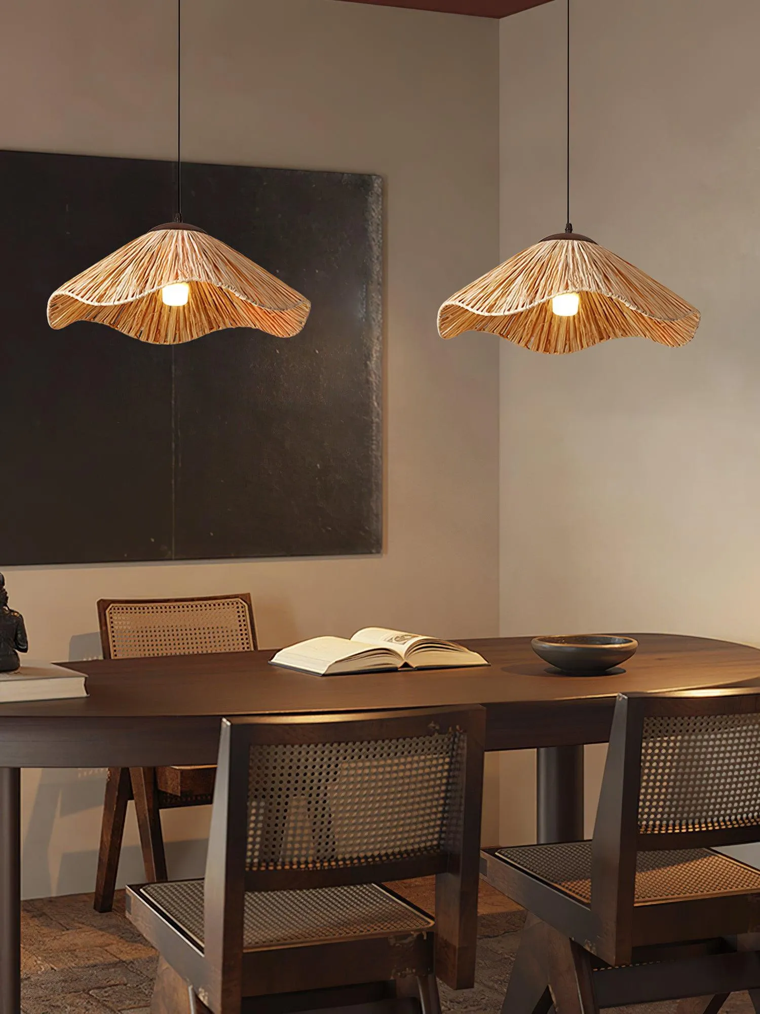 Straw Weaving Pendant Lamp