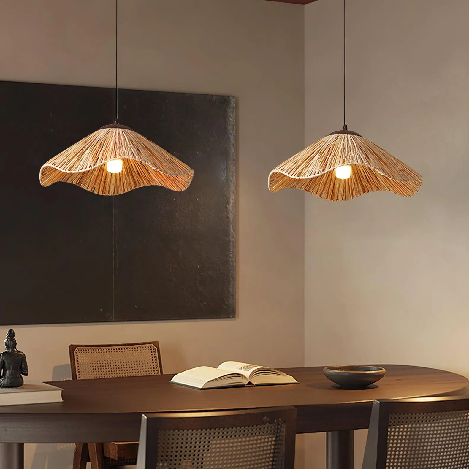 Straw Weaving Pendant Lamp