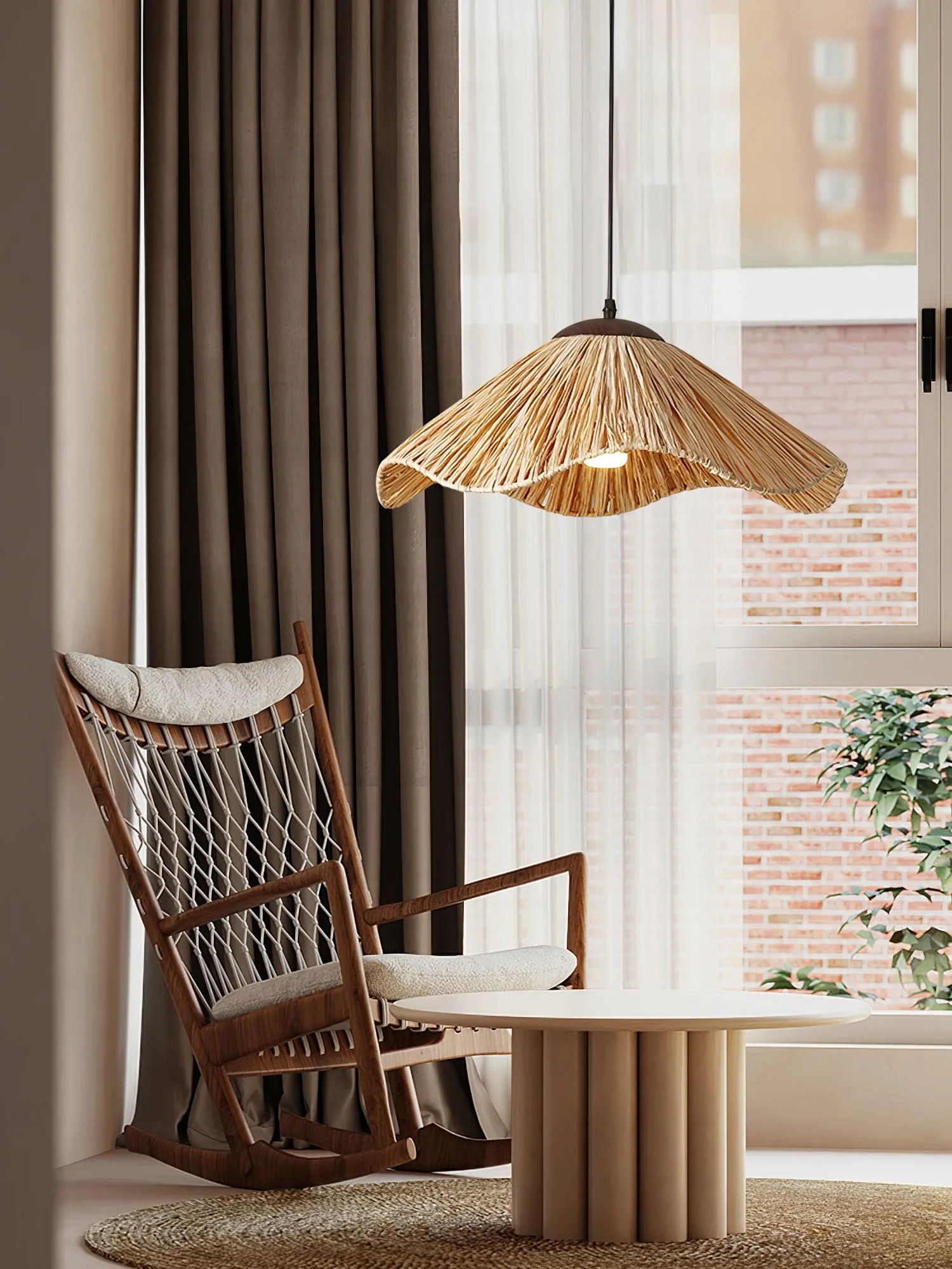 Straw Weaving Pendant Lamp