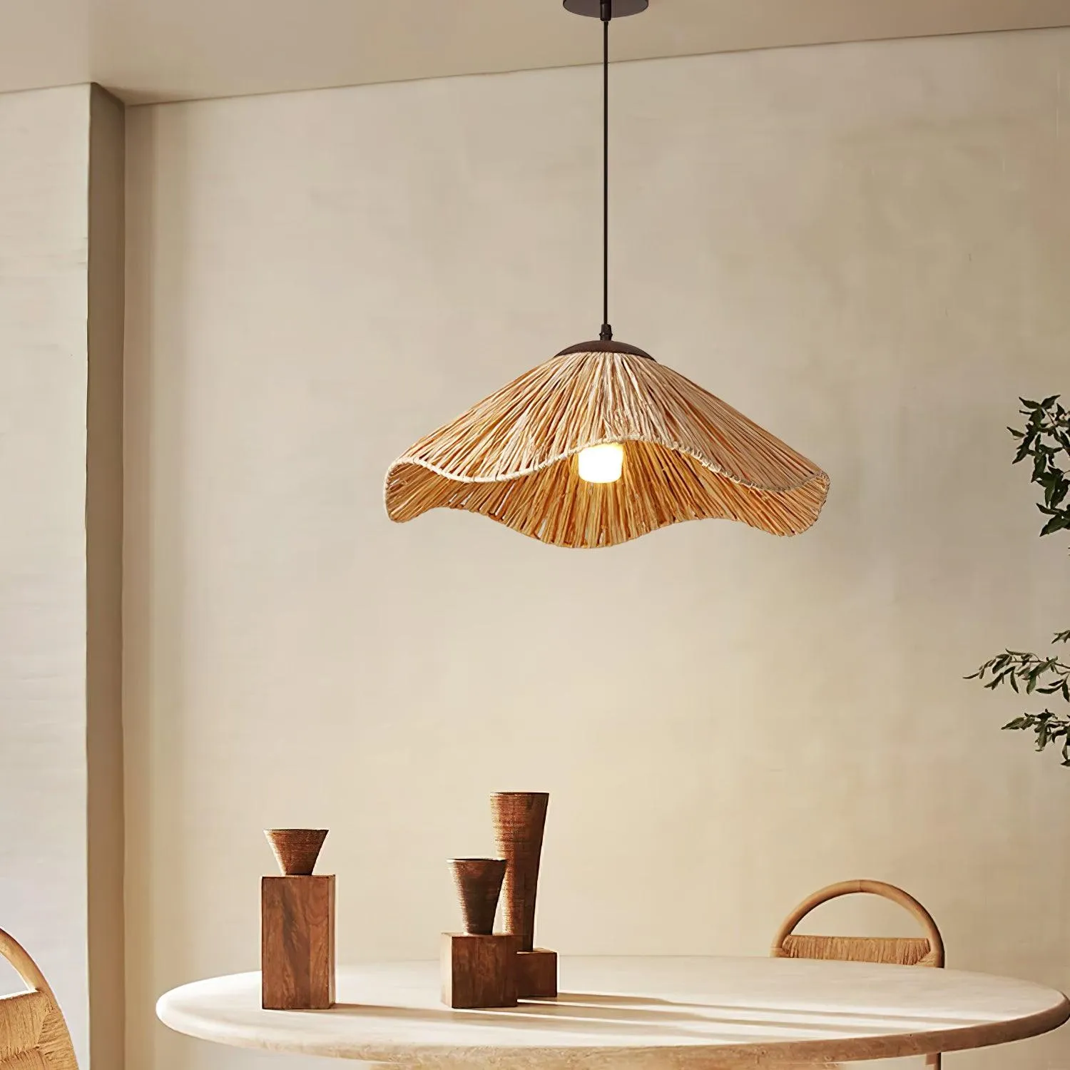 Straw Weaving Pendant Lamp