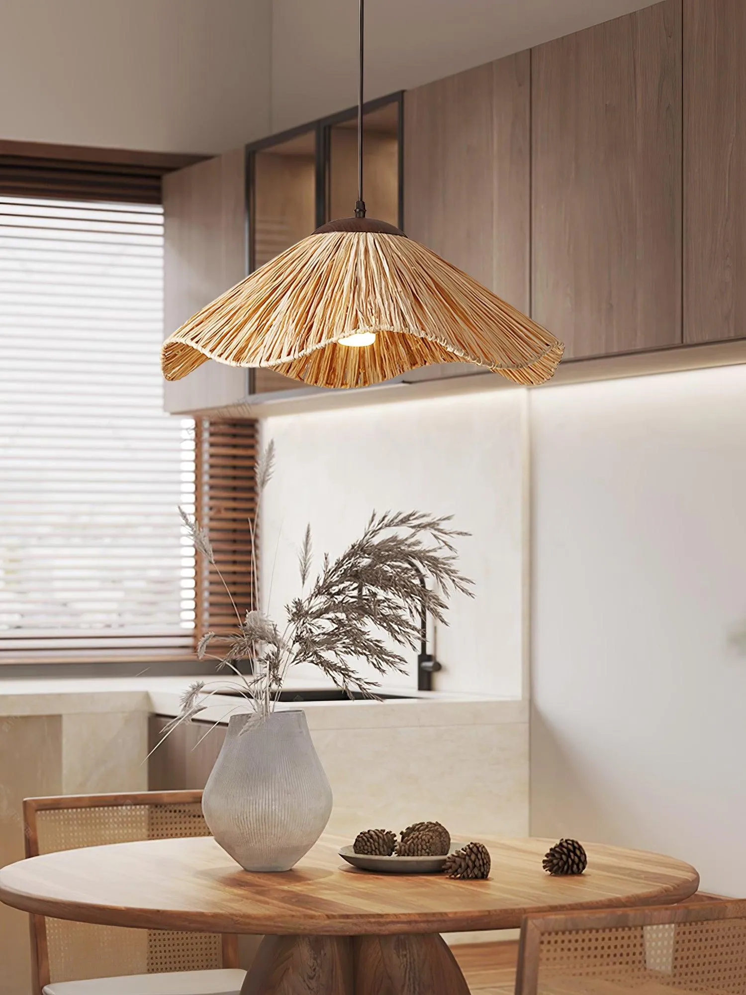 Straw Weaving Pendant Lamp