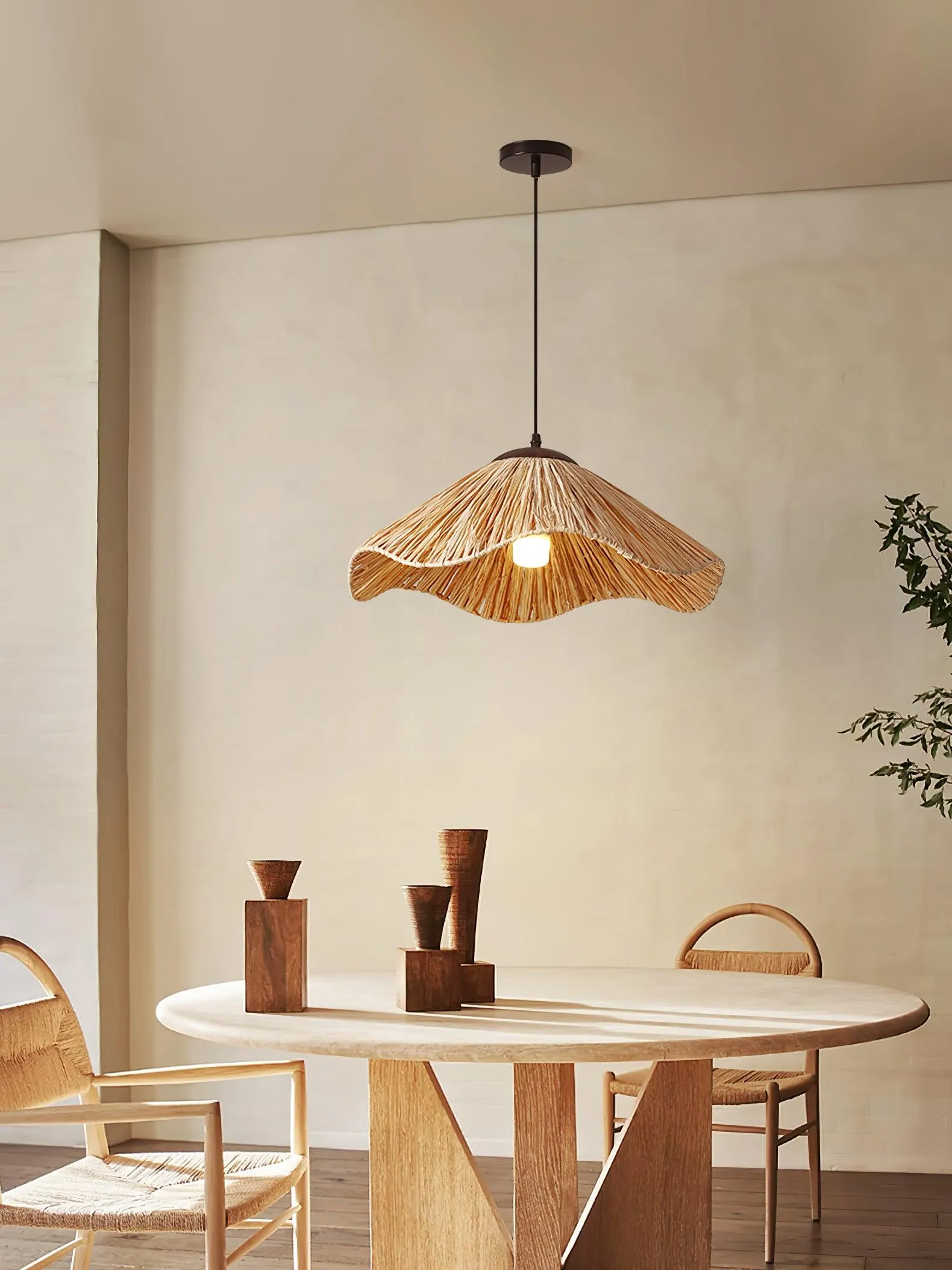 Straw Weaving Pendant Lamp