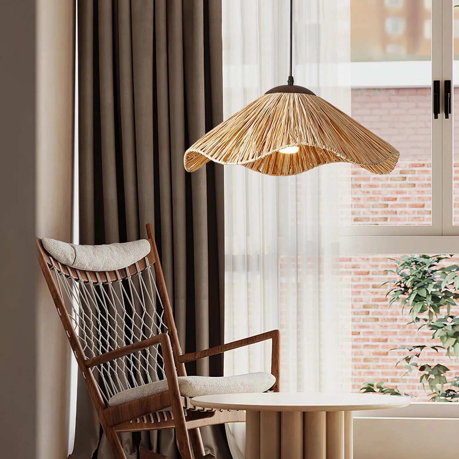 Straw Weaving Pendant Lamp