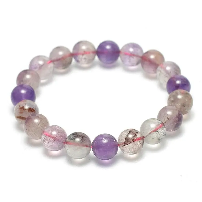 Super 7 Stretch Bracelet 10mm, 12mm, 14mm, 15mm