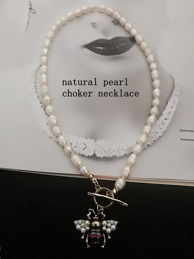 TEEK - Handmade Elastic Pearl Bee Jewelry