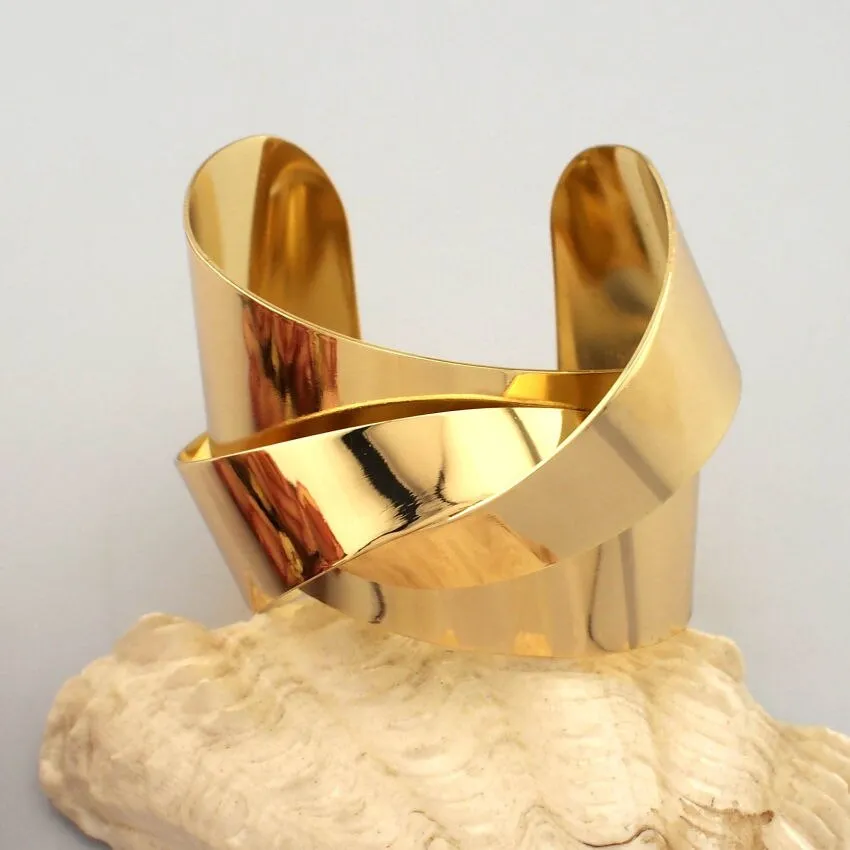 TEEK - Warp Opened Cuff Bangle