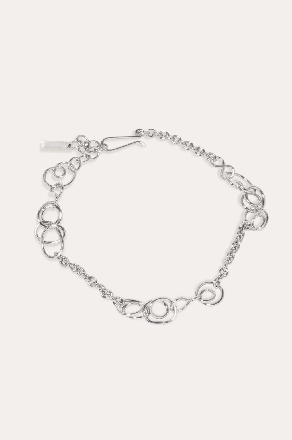 Thundercloud - Platinum Plated Sterling Silver Bracelet