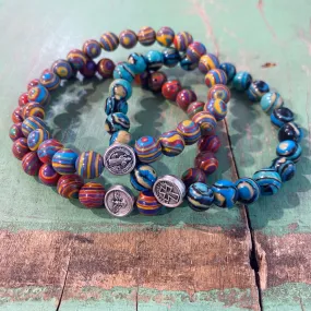 Tie-Dye Bracelets