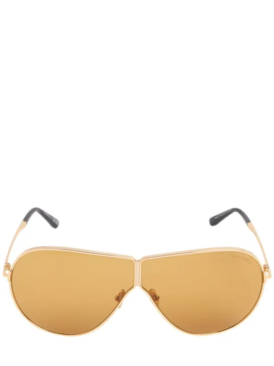 Tom Ford   Keating metal sunglasses 