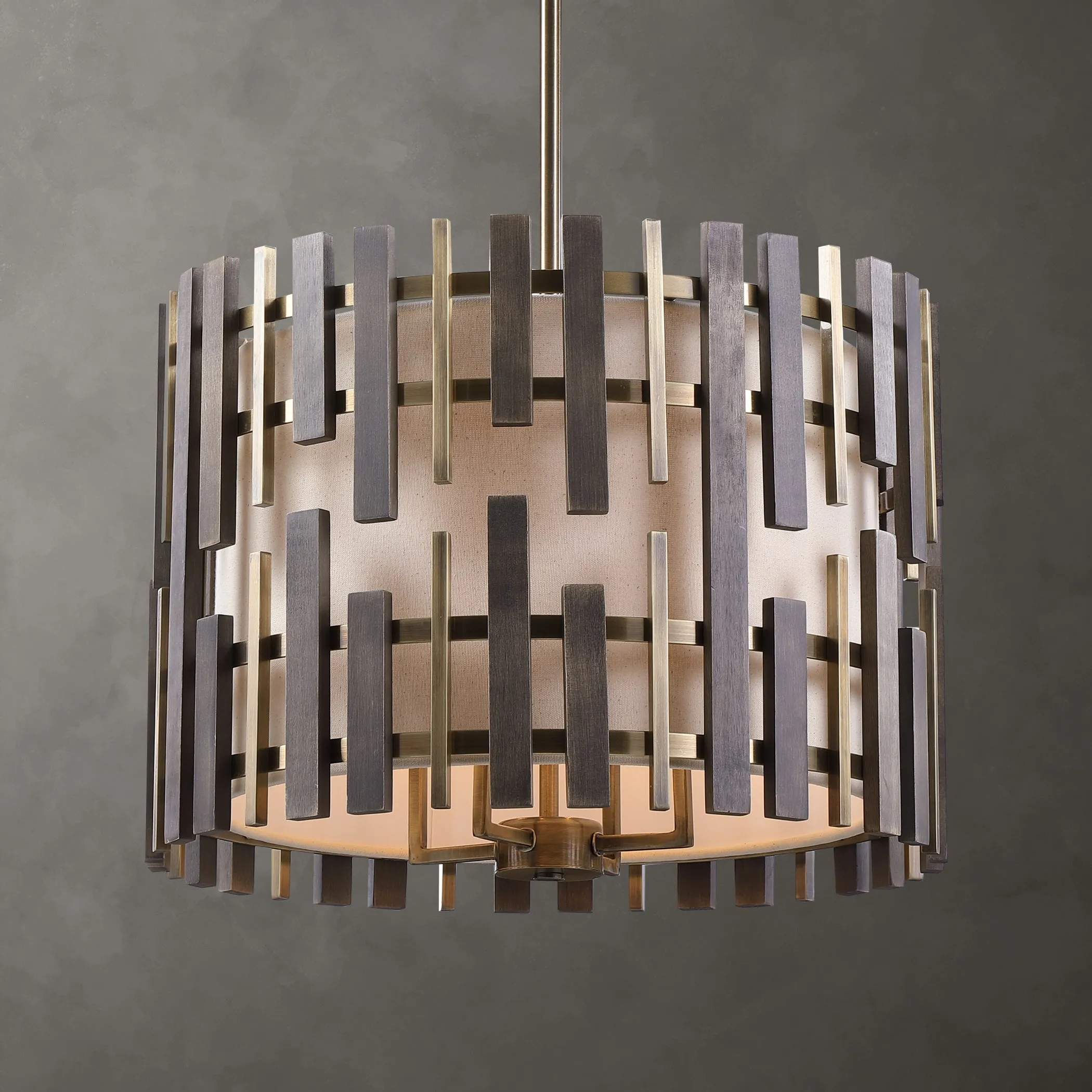 Uttermost Myers 4 Light Drum Pendant