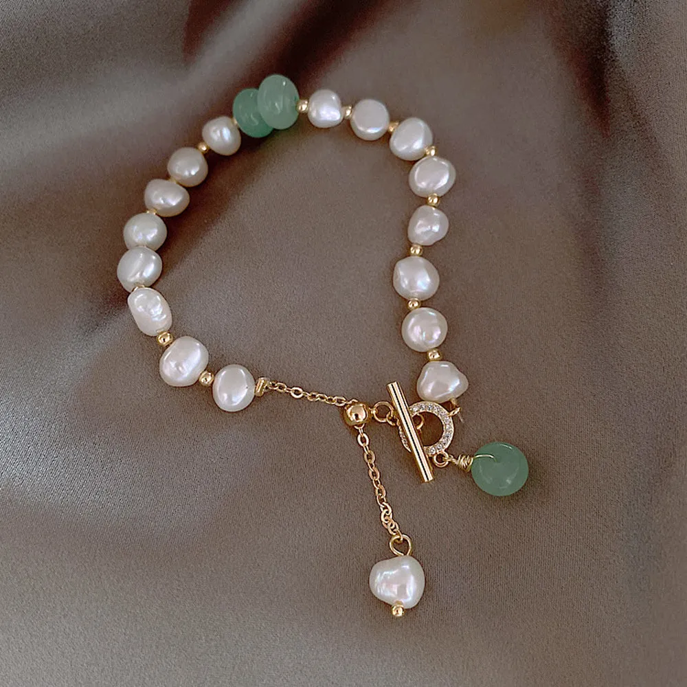 Vintage Adjustable Freshwater Pearl Bracelet