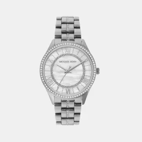 Women's Mother of Pearl Analog Stainless Steel Watch MK3900